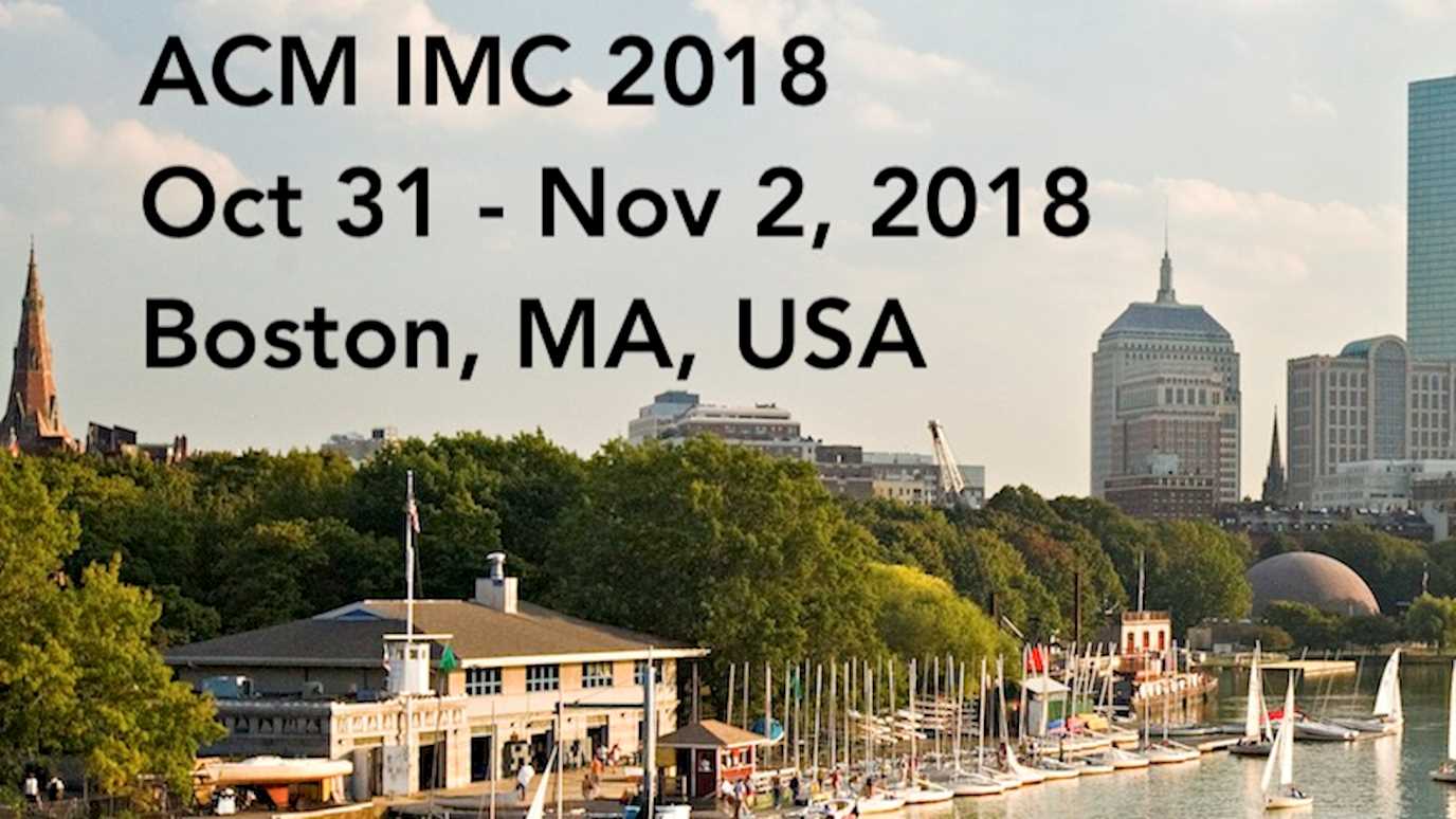 ACM Internet Measurement Conference